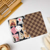 Checkerboard Art | Kindle Case - Chocolate