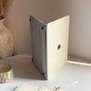 Weave Leather MacBook Case - White