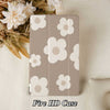 Cute Flora | Kindle Case - Khaki