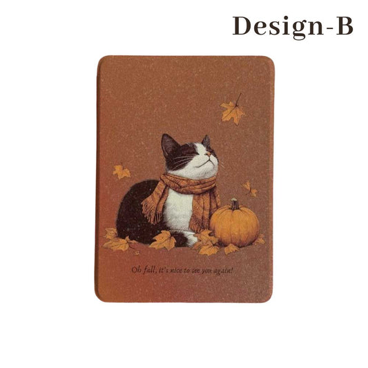 Autumn Vibes Kindle Case with Hand Strap