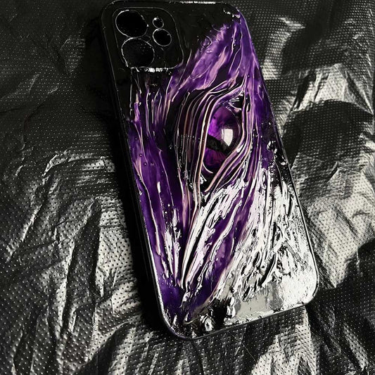 Eye of the Abyss | Handmade Decoden iPhone Case