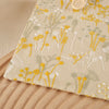 Embroidery Floral Book Sleeve - C