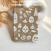 Halloween Doodle | Kindle Case - Sand