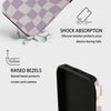 Purple Chessboard | iPhone Case