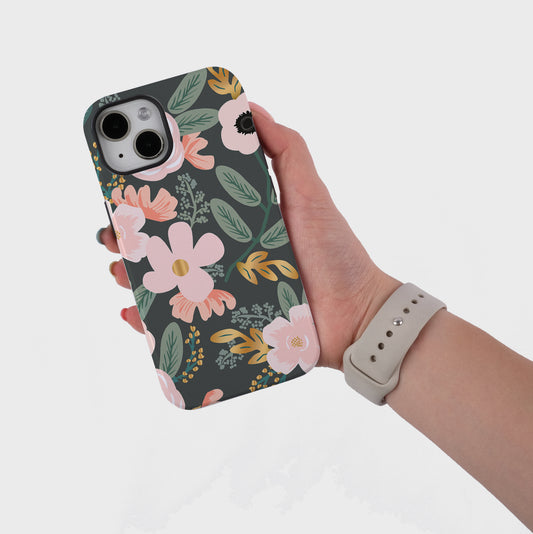 Rosy Greens | iPhone Case