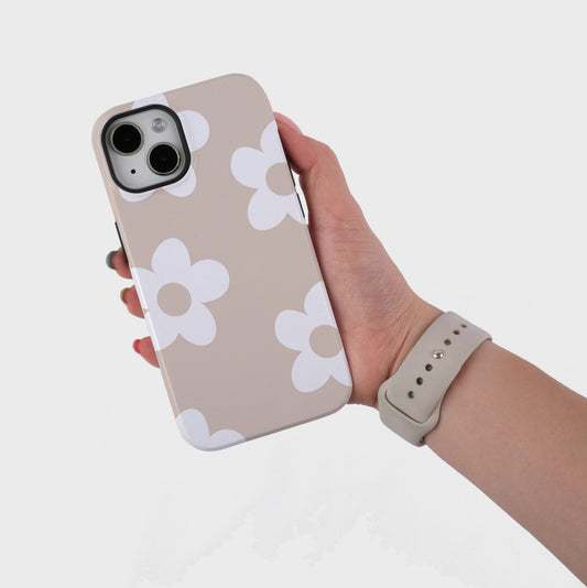 Khaki Flora | iPhone Case