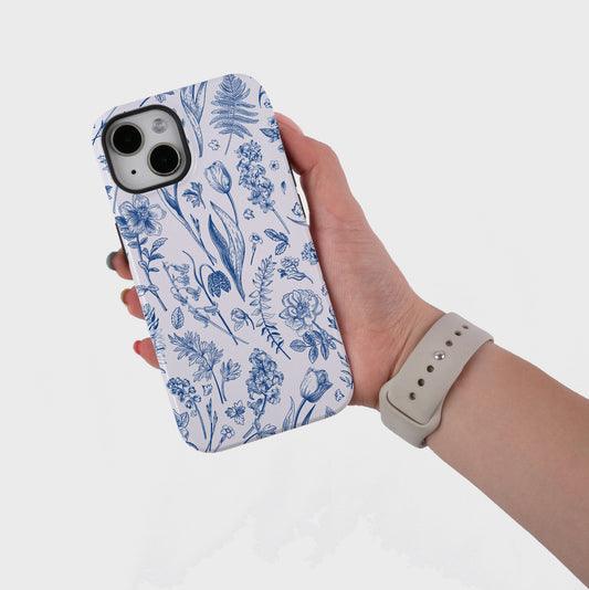 Azure Botanics | iPhone Case