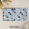 Christmas Checker | Kindle Case - Blue