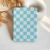 Checkerboard Art | Kindle Case - Tiffany Blue