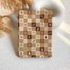 Christmas Checker | Kindle Case - Brown