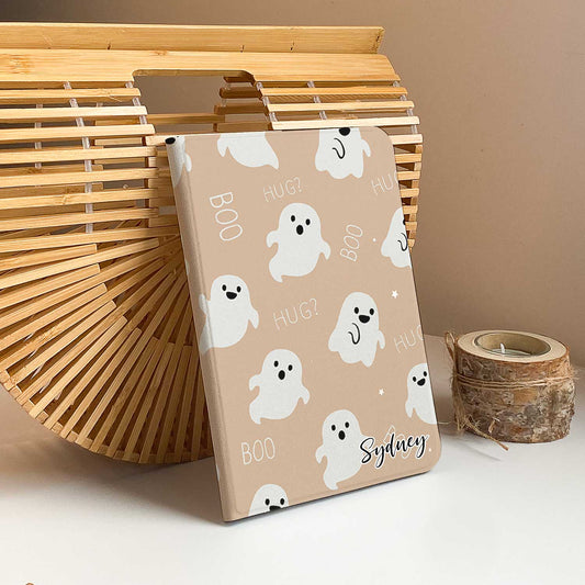 Ghost Boo iPad Case - Khaki