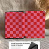 Checkerboard Art | Kindle Case - Pink&Red