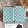 Checkerboard Art | Kindle Case - Tiffany Blue