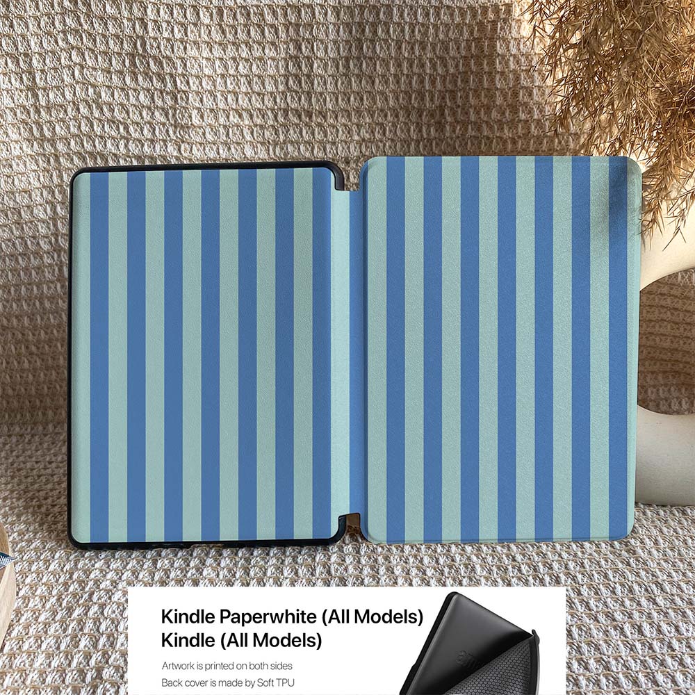 Stripe Pattern | Kindle Case - Blue – IMCASE
