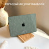 Aesthetics Botanical | Macbook Case - Mint