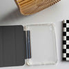 Checkerboard Art iPad Case - Black&White