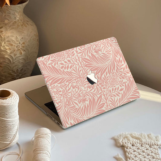 Tawny Flora | Macbook Case - Pink