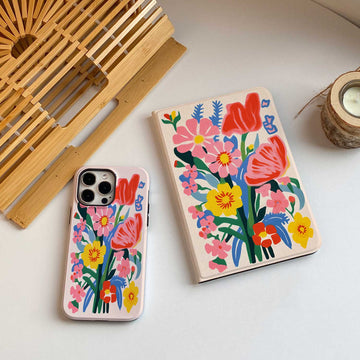 Blossom Brush iPad Case