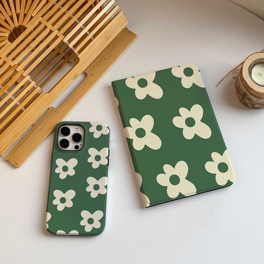 Green Flora iPad Case