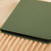 Lychee Pattern Leather Kindle Case - Green