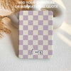 Checkerboard Art | Kindle Case - Purple