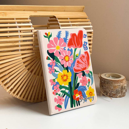 Blossom Brush iPad Case