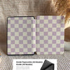 Checkerboard Art | Kindle Case - Purple