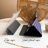 Stripe Pattern iPad Case - Blue&Pink