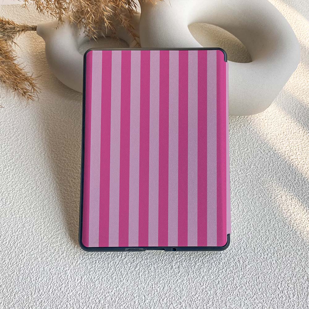 Cassieページ Stripe Pattern | Kindle Case - Barbie Pink – IMCASE