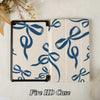 Coquette Bow | Kindle Case - Blue