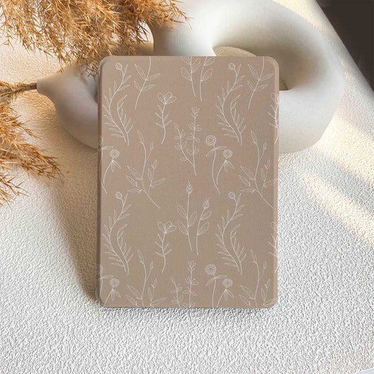 Aesthetics Botanical | Kindle Case - Khaki