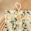 Embroidery Floral Book Sleeve - D