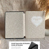 Heart Composition Book | Kindle Case - Khaki