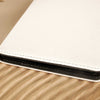 Lychee Pattern Leather Kindle Case - White