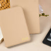 Lychee Pattern Leather Kindle Case - Khaki