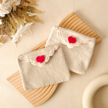 Love Letter Crochet Kindle Sleeve