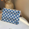 Checkerboard Art | Macbook Case - Blue