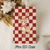 Cheerful Deer | Kindle Case - Red