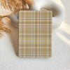 Plaid Pattern | Kindle Case - Yellow