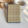 Plaid Pattern | Kindle Case - Yellow