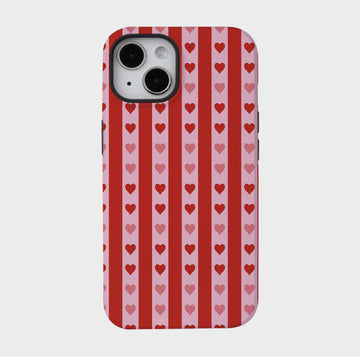 Heart&Stripes | iPhone Case