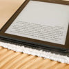 Teddy Fabric Kindle Case - White