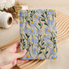 Embroidered Daisy Kindle Case - Blue