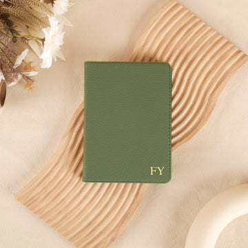 Lychee Pattern Leather Kindle Case - Green