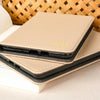 Lychee Pattern Leather Kindle Case - Khaki