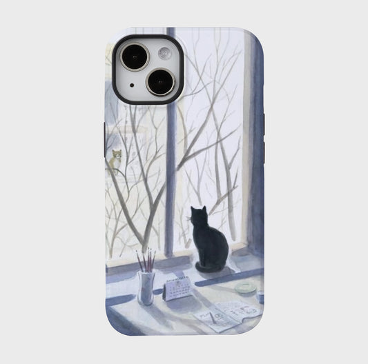 Feline Dreamscape | iPhone Case