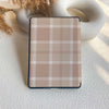 Plaid Pattern | Kindle Case - Khaki