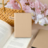 Lychee Pattern Leather Kindle Case - Khaki