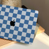 Checkerboard Art | Macbook Case - Blue