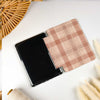 Plaid Pattern | Kindle Case - Apricot